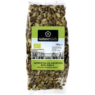 Sementes de Abóbora Biológicas embalagem 250 g - Naturefoods