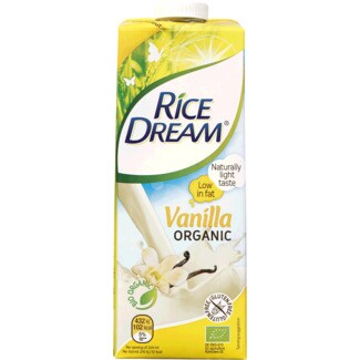 Rice Dream Bebida Biológica de Baunilha garrafa 1 L