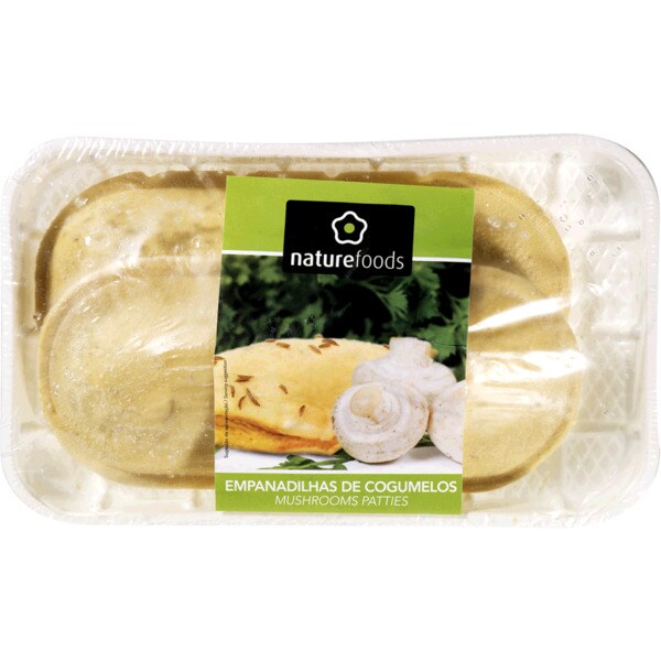 Naturefoods Empadilhas de Cogumelos embalagem 260 g