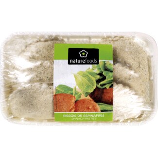 Naturefoods Rissóis de Espinafres embalagem 405 g