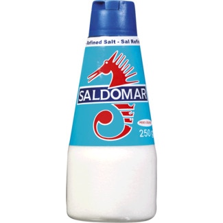 Sal Refinado 250 g - Saldomar