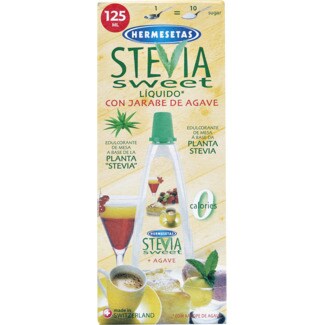 Hermesetas Adoçante Stevia Sweet Líquido embalagem 125 ml