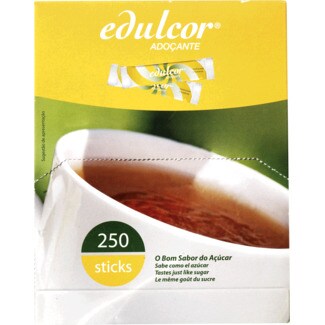 Edulcor Adoçante 250 Sticks embalagem 187,5 g