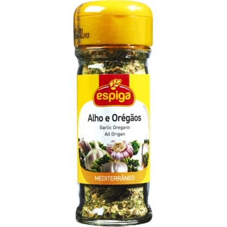Alho e Oregãos frasco 16 g - Espiga