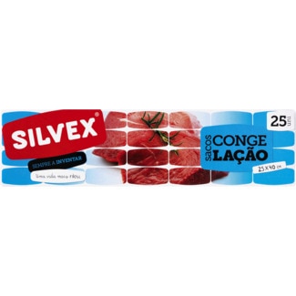 Sacos de Congelação 25 unidades - Silvex
