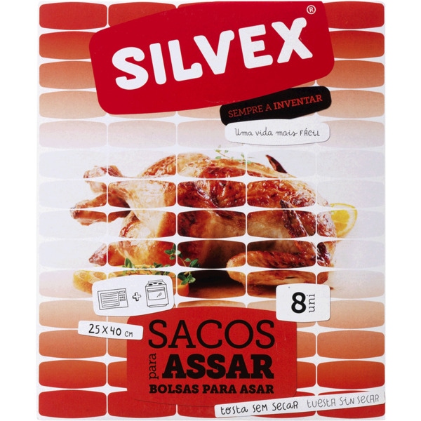 Sacos para Forno e Microondas 8 unidades