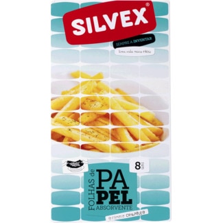 Papel Chupóleo para Fritos 8 unidades - Silvex