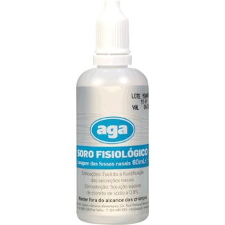 Soro Fisiológico embalagem 60 ml - Aga