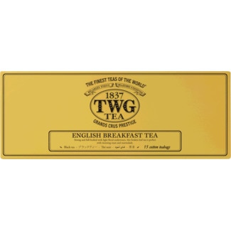 Chá Preto English Breakfast Folhas Quebradas 15 Unidades embalagem 2,5 g - Twg Tea