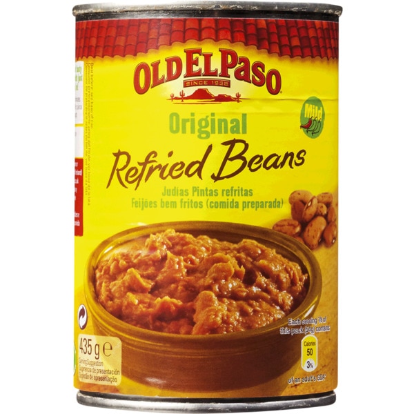 Comprar Refried Beans lata 435 g · Old El Paso · Supermercado El Corte