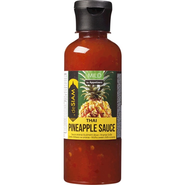 Molho Chilli Doce e Ananás frasco 285 g