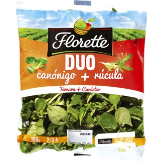 Salada Canónigos + Rúcula embalagem 100 g - Florette