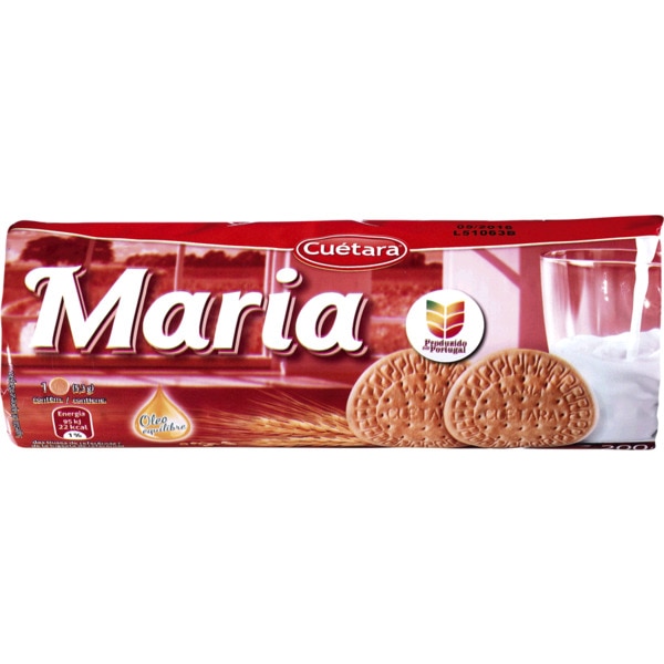 Bolachas Maria embalagem 200 g