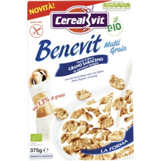 Cereais Benevit sem Glúten Biológico embalagem 375 g - Cereal Vit
