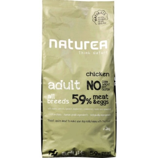 Alimento Seco para Cão Adulto com Galinha sem Glúten embalagem 2 kg - Naturea