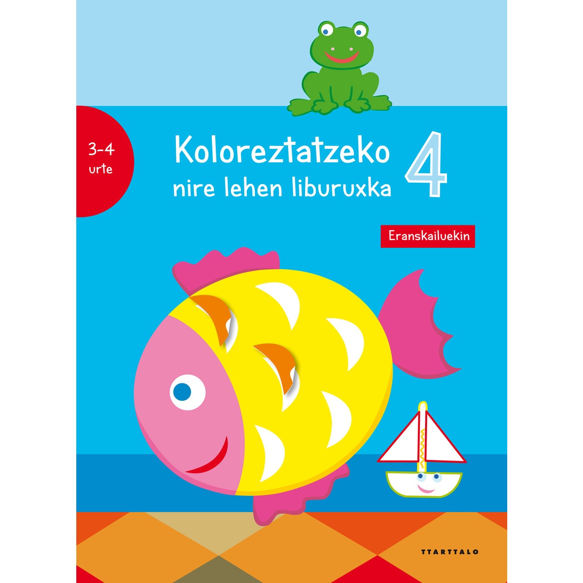 Koloreztatzeko nire lehen liburuxka 4 1