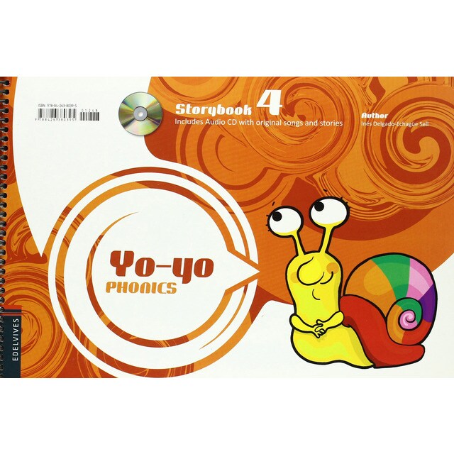 Yo-Yo Phonics - Storybook 4 (Infantil 4 años)  (Tapa blanda)