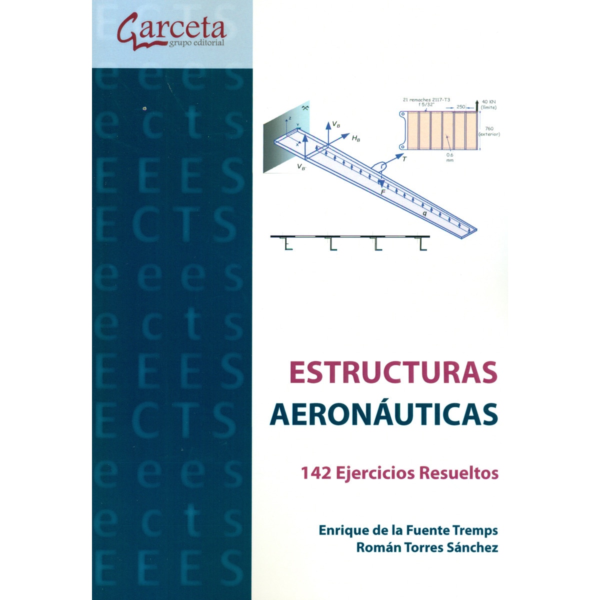 Imagem 0 de Estructuras aeronáuticas: 142 Ejercicios Resueltos (Capa mole)