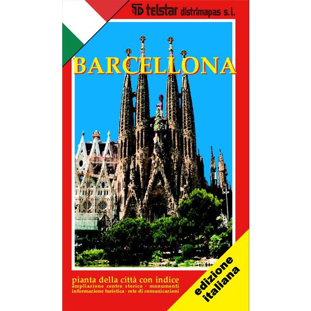 Plano De Barcelona En Italiano 1