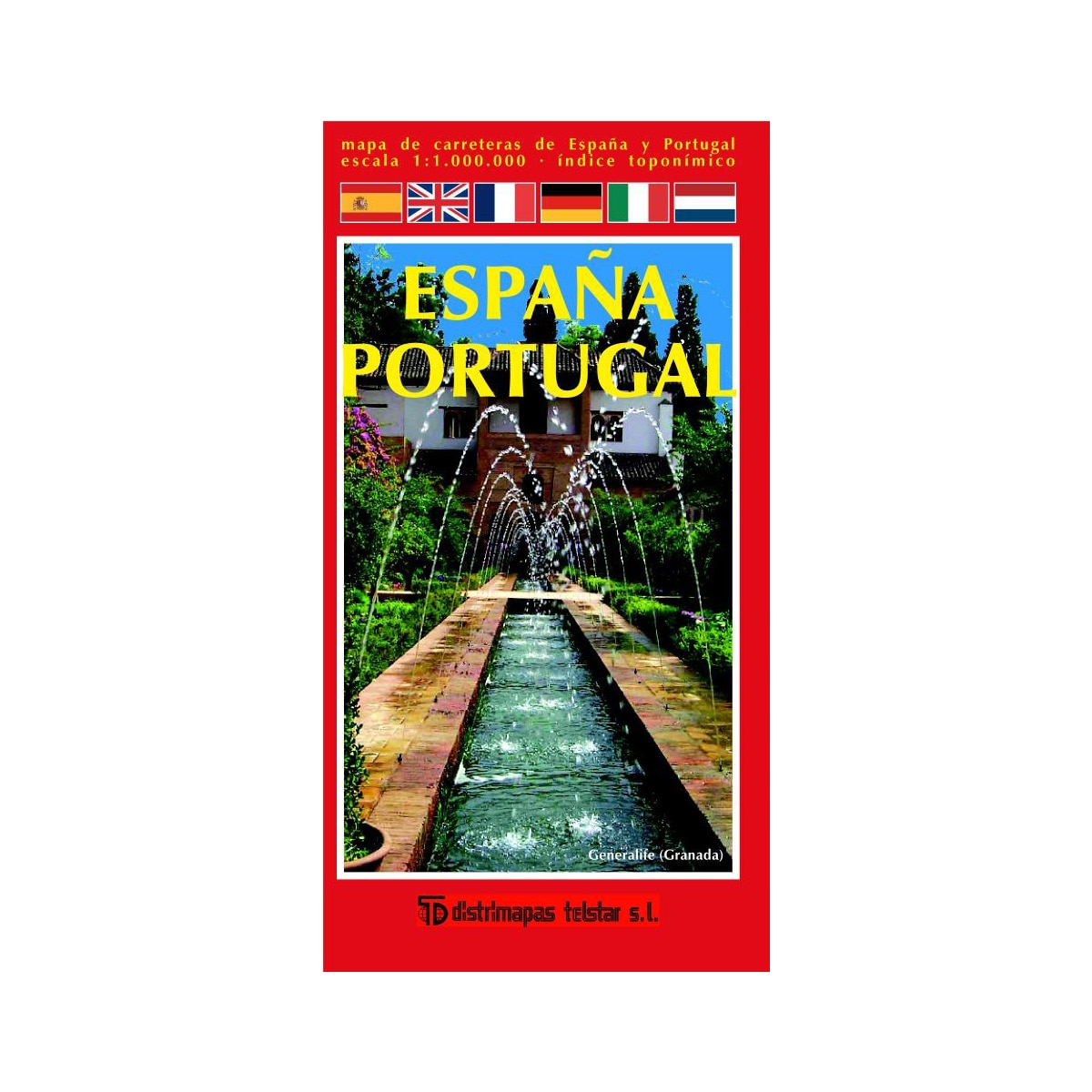 Mapa españa y portugal indice 1