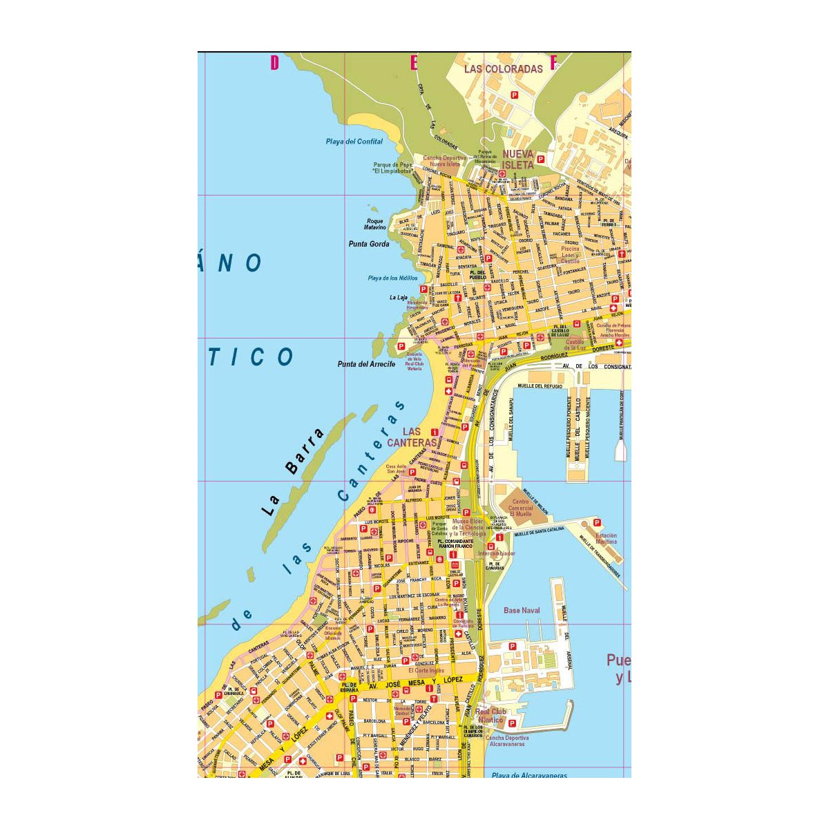 Mapa gran canaria 2