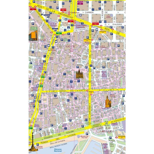 Plano De Barcelona Ruso 2