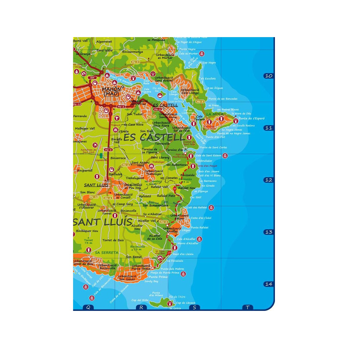 Maps to go menorca - aleman / ruso 2