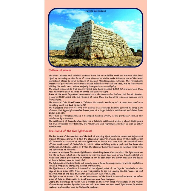 Maps to go menorca - inglés / francés 3