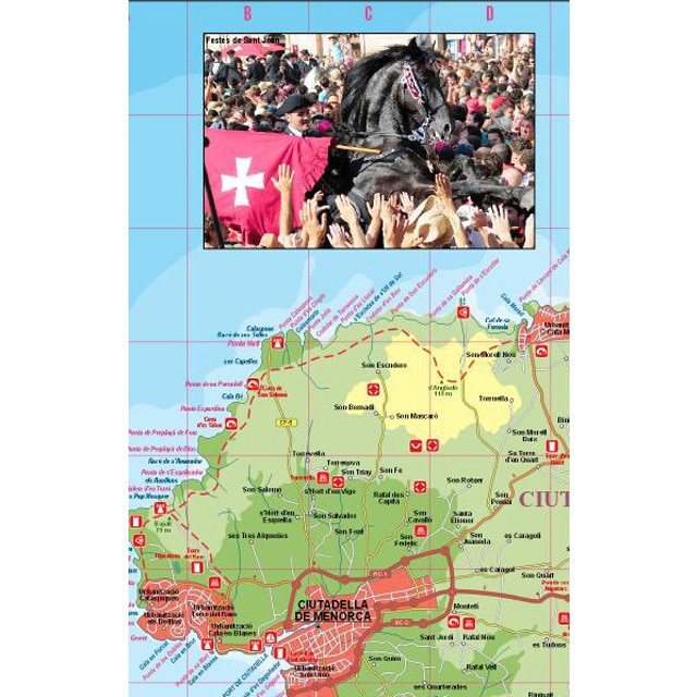 Mapa de menorca 2