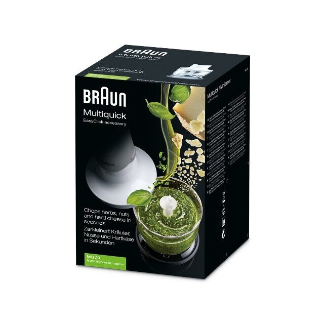 Acessório Picador Braun AX22110002 MQ 20 Capacidade de 350 ml - Branco Branco-5