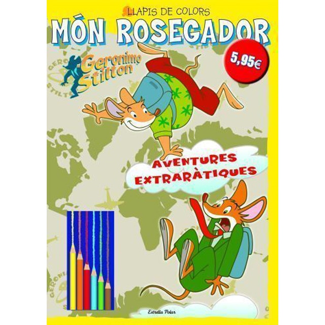 Món Rosegador. Llapis de colors: Aventures extraràtiques (Capa mole) 1