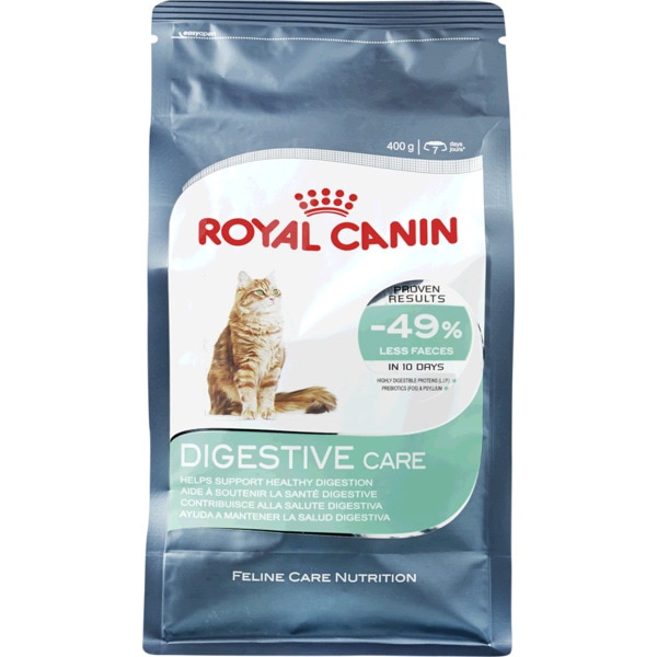 Ração para Gato Digestive Care embalagem 400 g