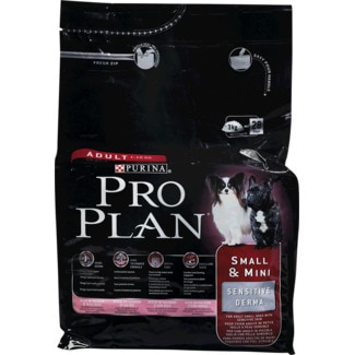 Ração para Cão Adulto Pequeno e Mini com OptiDerma para Pele Sensível Rica em Salmão embalagem 3 kg - Purina Pro Plan