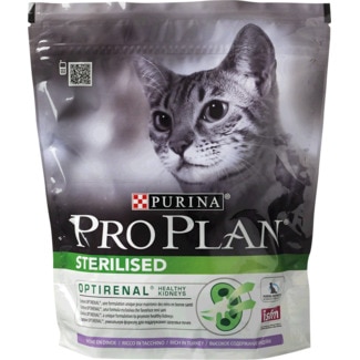 Ração para Gato Adulto Esterilizado com OptiRenal Rica em Peru embalagem 400 g - Purina Pro Plan