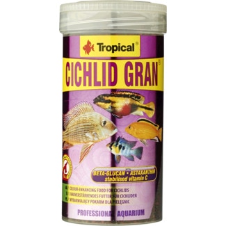 Cichlid Gran para Peixes embalagem 250 ml - Tropical
