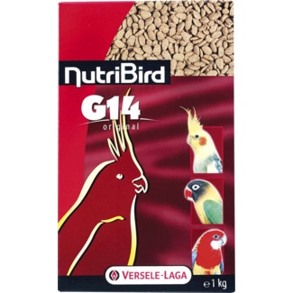 Alimento G 14 Original para Grandes Piriquitos embalagem 1 kg - Versele-laga Nutri Bird