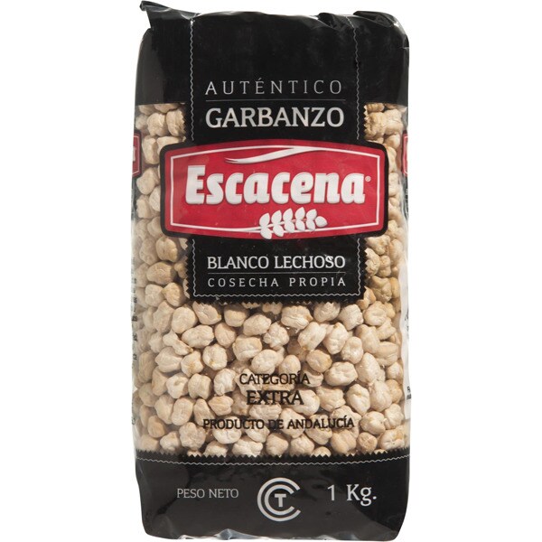 Comprar garbanzo lechoso paquete 1 kg · ESCACENA · Supermercado El