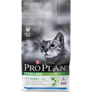 Ração para Gato Adulto Esterilizado com OptiRenal Rica em Coelho embalagem 1,5 kg - Purina Pro Plan