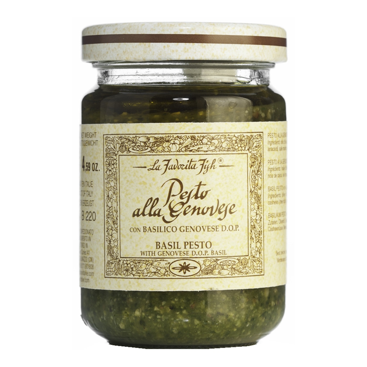 Sauce pesto a la genovese La Favorita