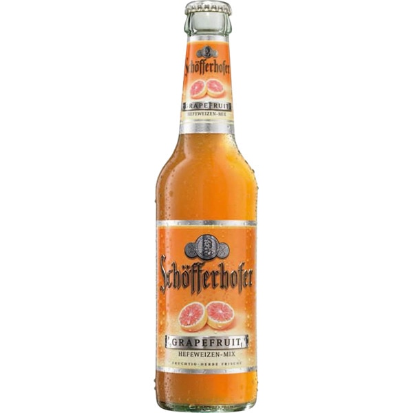 GRAPEFRUIT cerveza rubia de trigo alemana con jugo de pomelo botella 33 cl