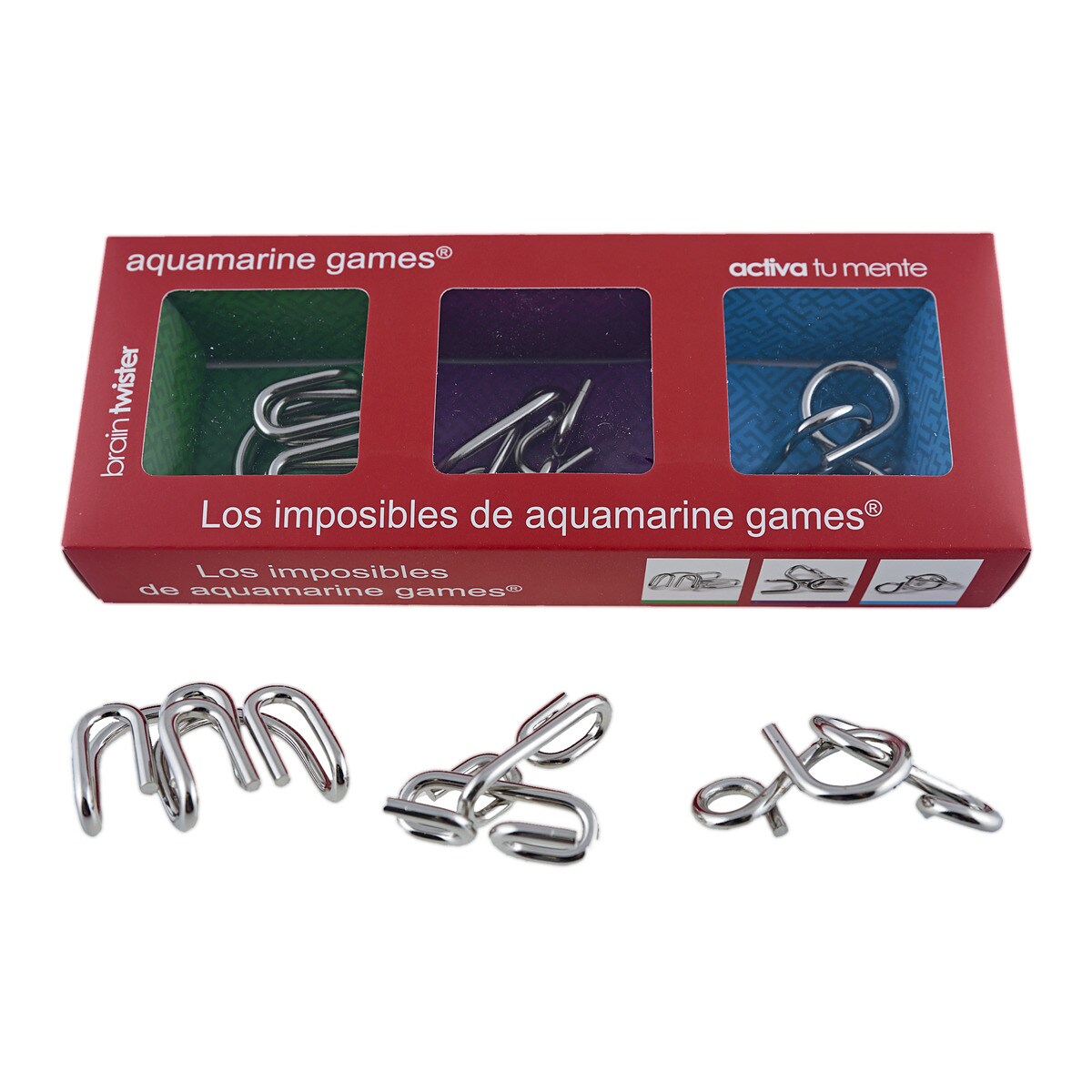 Jogo de Engenho Os 3 Impossíveis de Metal 1