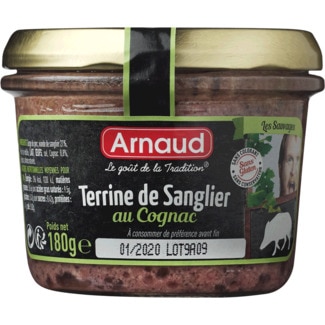 Paté de Javali frasco 180 g - Arnaud