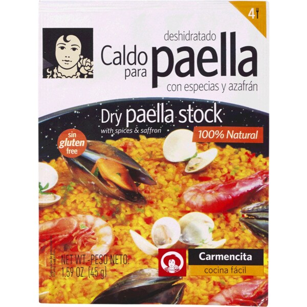 Carmencita Molho para Preparar Arroz Paella embalagem 45 g