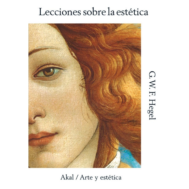 Lecciones sobre la estética (Capa mole com abas) 1