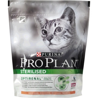 Ração para Gato Adulto Esterilizado com OptiRenal Rica em Salmão embalagem 400 g - Purina Pro Plan