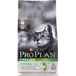 Ração para Gato Adulto Esterilizado com OptiRenal Rica em Salmão embalagem 1,5 kg - Purina Pro Plan