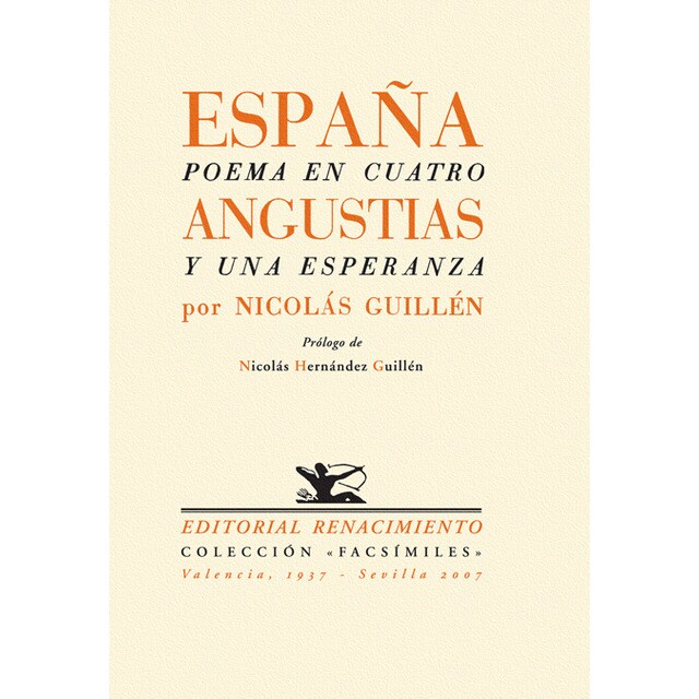 España Poema En Cuatro Angustias Y Una Esperanza 1