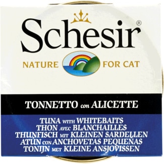 Comida Húmida para Gato com Atum e Sardinha lata 85 g - Schesir