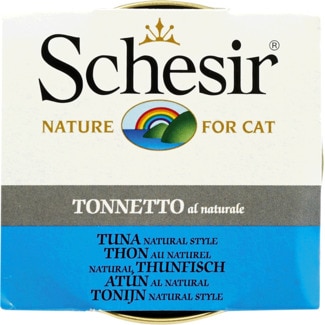 Comida Húmida para Gato com Atum ao Natural lata 85 g - Schesir