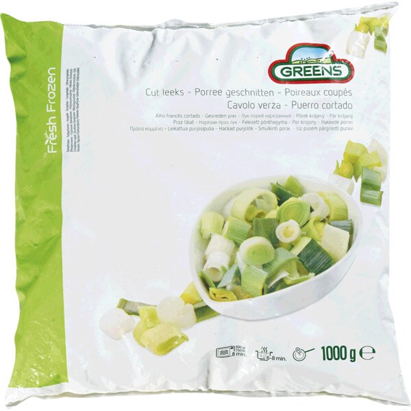 Greens Alho Francês Cortado embalagem 1 kg